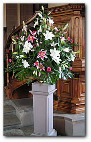 wedding pedestals